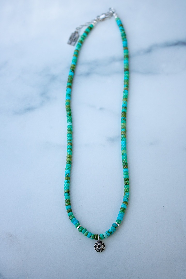 Sonoran Mnt. Sun Charm Necklace - Image 3
