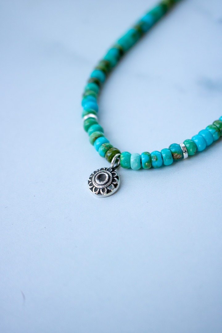 Sonoran Mnt. Sun Charm Necklace