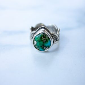 Turquoise Temple Ring #3