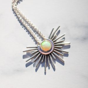 Ethiopian Opal Sunburst
