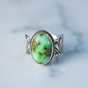 Turquoise Temple Ring #5