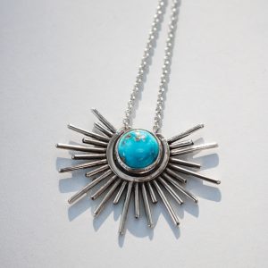 Turquoise Sunburst #2