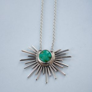 Turquoise Sunburst #6