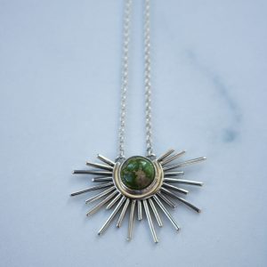 Turquoise Sunburst #7